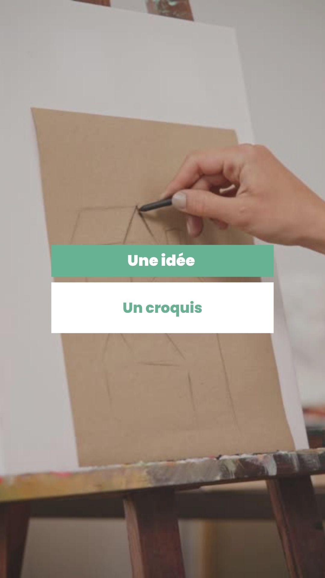 ✨ Une idée, un croquis, un accompagnement… et le déclic #campuslandes #successtory #designstudent #incubation #projetetudiant #entreprendreautrement #creativite