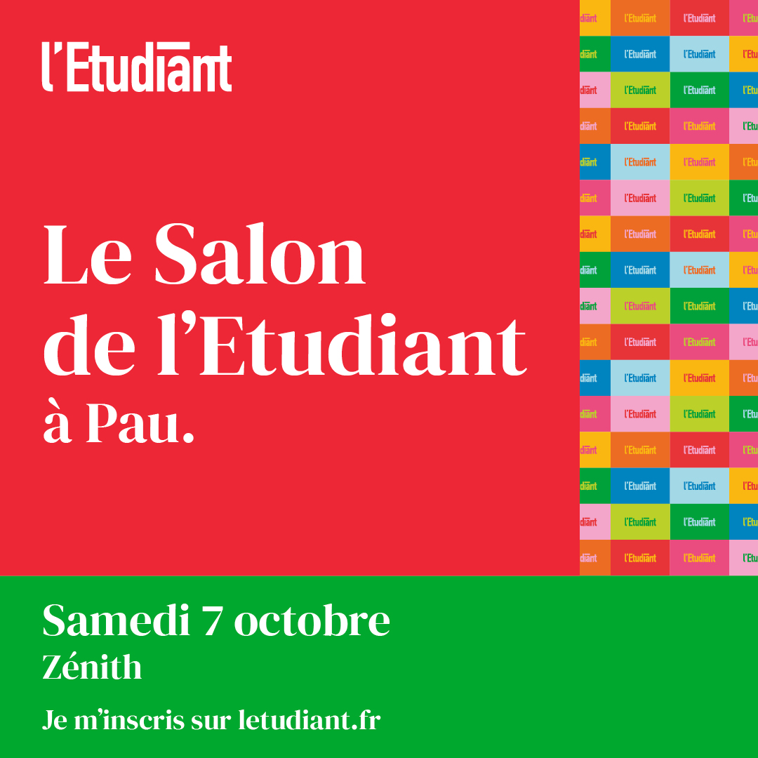 SAVE THE DATE📣 Samedi 7 octobre, l'École Supérieure de Design des #landes sera présente au salon de @letudiant_ à Pau ! Envie de suivre des études dans le #design ? Venez rencontrer notre équipe et découvrir nos formations ! 😊 #campuslandes #designers